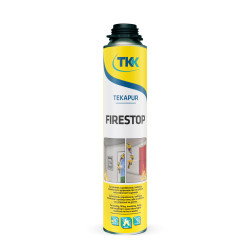 Montavimo putos atsparios ugniai TEKAPUR FIRESTOP (pistoletui), 750 ml