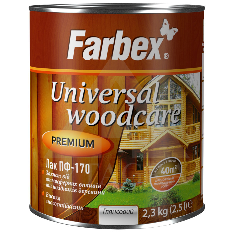 Lakas lauko darbams FARBEX PF-170, blizgus, 2.5 l