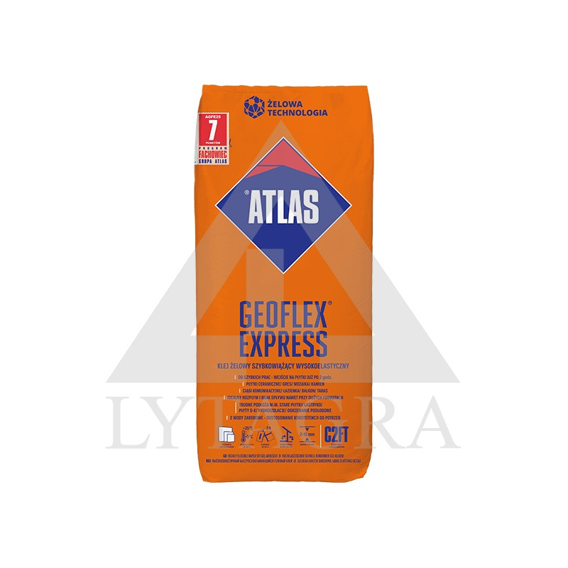 ATLAS GEOFLEX EXPRESS 25KG PLYTELIŲ KLIJAI