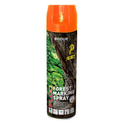 Aerozoliniai miško ženklinimo dažai BIODUR, oranžiniai, 500 ml