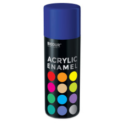 Akrilinė aerozolinė emalė BIODUR, mėlyna RAL5002, 400 ml