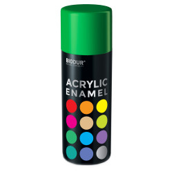 Akrilinė aerozolinė emalė BIODUR, žalia RAL6029, 400 ml