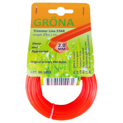 Trimerio valas 2,0x15 žvaigždės forma / GRONA / 90.1003