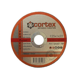 DAA Met/ Inox 125x1x22.2 SA 46TBF F41 80m/s Cortex Perfect