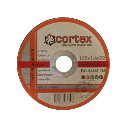 DAA Met/ Inox 125x1.6x22.2 SA 46TBF F41 80m/s Cortex Perfect