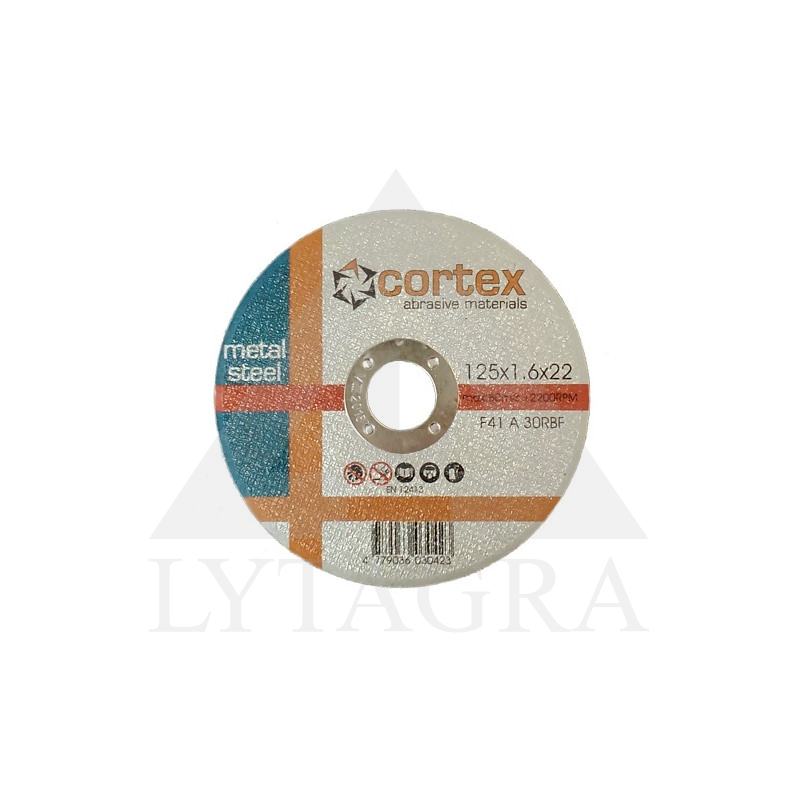 DAA Metalui 125x1.6x22 A 30 RBF F41 80m/s Cortex