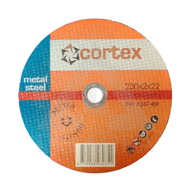 DAA Met 230x2x22 A 36T 4BF F41 80m/s Cortex BQ
