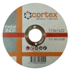 DAA Inox 115x1x22 WA 60 TBF F41 80m/s Cortex
