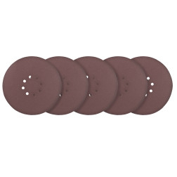 Švitrinis popierius apvalus Dedra DED7749A5 225mm GR180 5vnt.