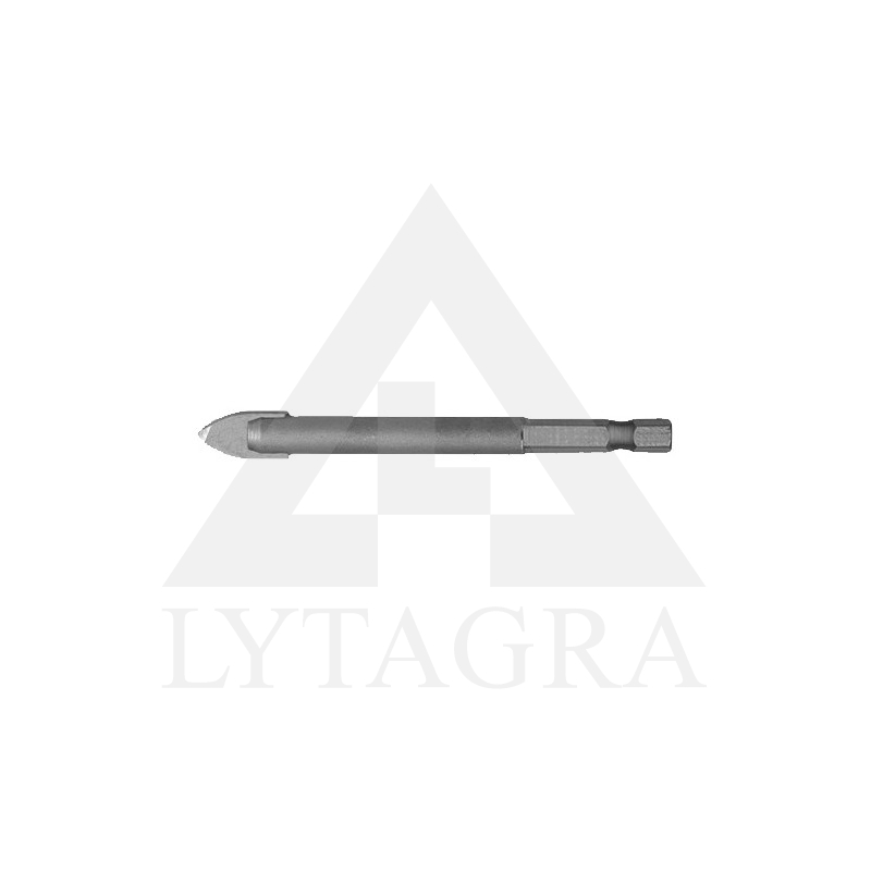 Grąžtas plytelėms 3900 6x75 (1 vn pak.) Heller