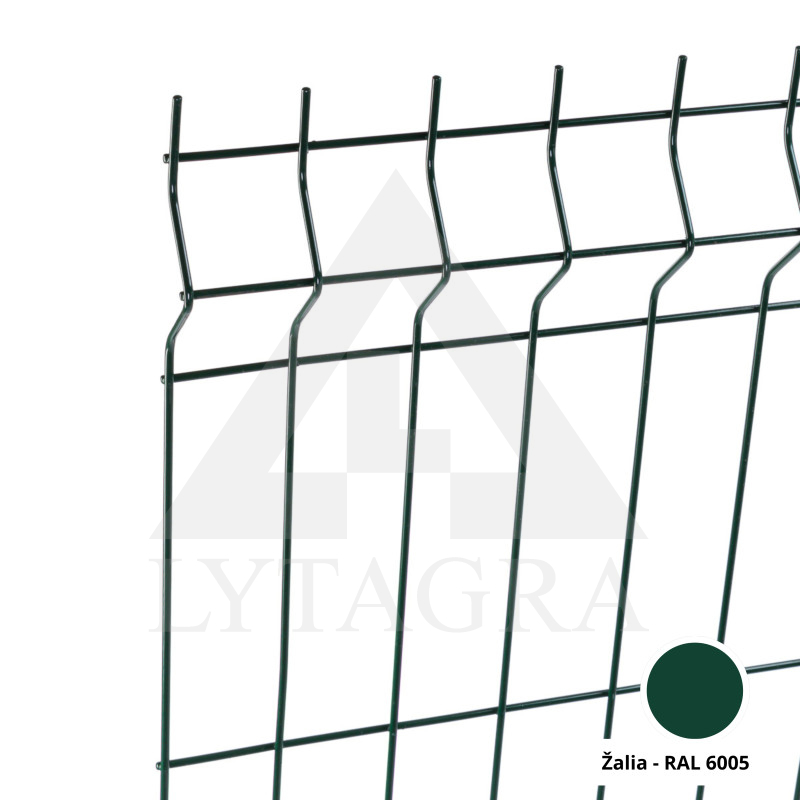 Tvoros segmentas 4.0(+/-0,2mm), 1,23X2,5 m