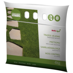 VEJŲ TRĄŠOS 4KG. LAWNFERTILIZ