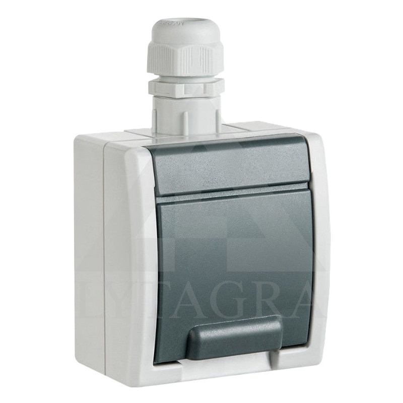 LIZDAS 10A/250V AQUANT IP65 PILKA 1244-65