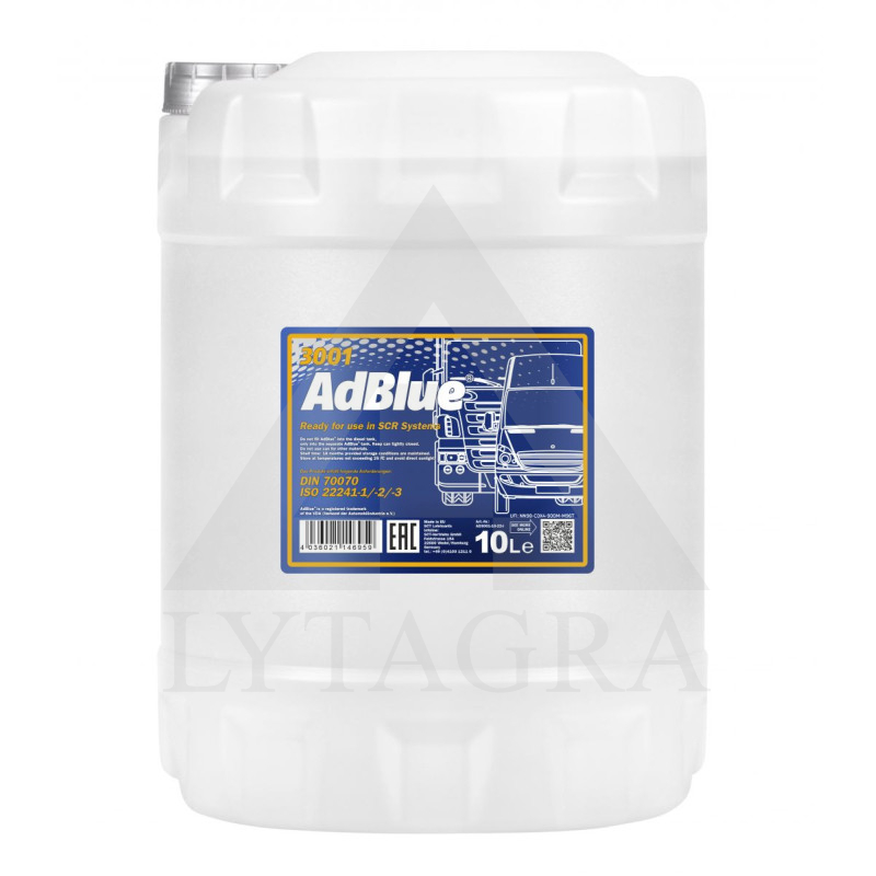 KARBAMIDO TIRPALAS ADBLUE 10LTR VESSADBLUE010