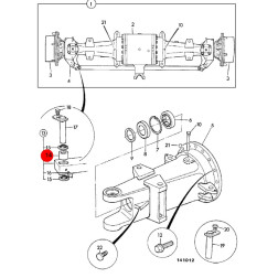 Įvorė 808/00353 JCB 33x30x25