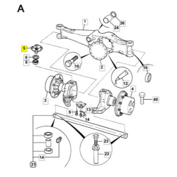 Guolio laikiklis 458/20061 JCB