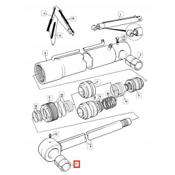 Įvorė 1209/0017 JCB 53x59x75mm