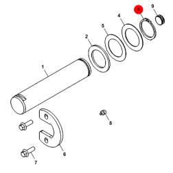 Kaisčio fiksatorius 826/00874 JCB 50mm.