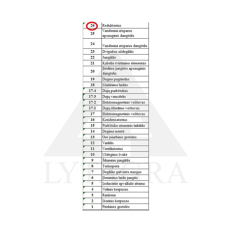 Dujų slėgio reduktorius Stromtec 161401416