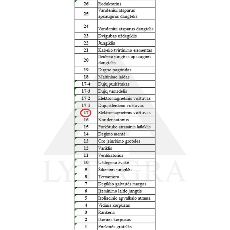 Elektromagnetinis vožtuvas Stromtec 1905007