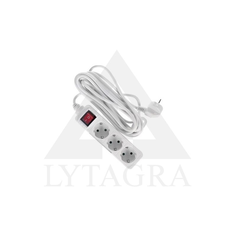 ILGIKLIS 3-JŲ VIETŲ SU ĮŽEM. UŽSLANDA,SU JUNG.5M 3X1.5MM