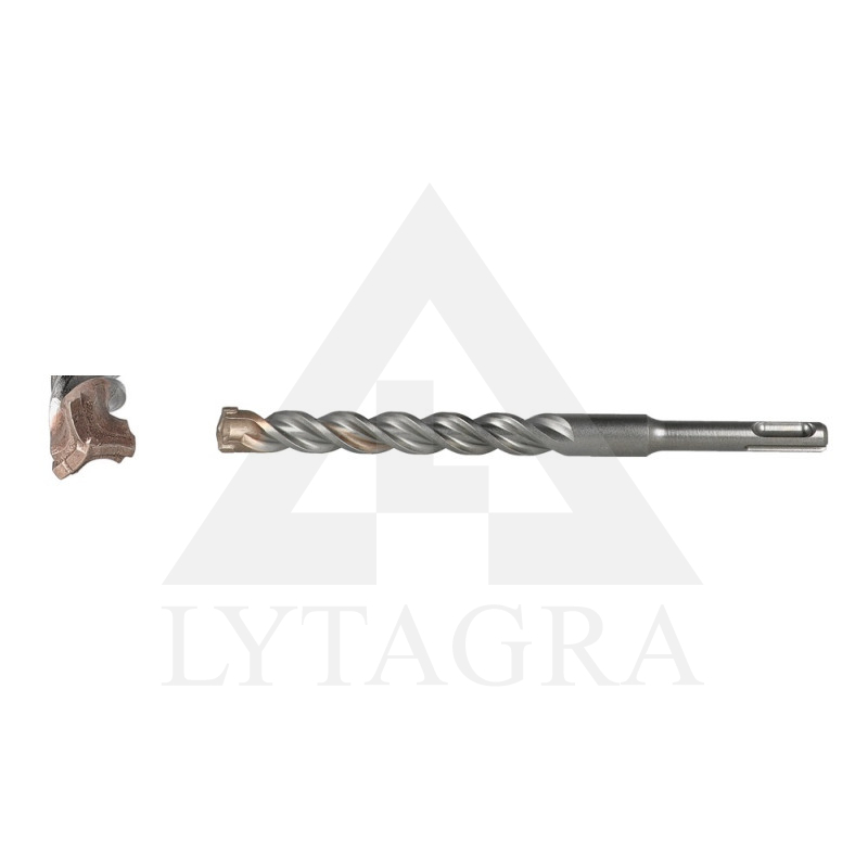 Grąžtas betonui 2618 8x100x160 TRIJET SDS-plus (1 vnt pak.) Heller