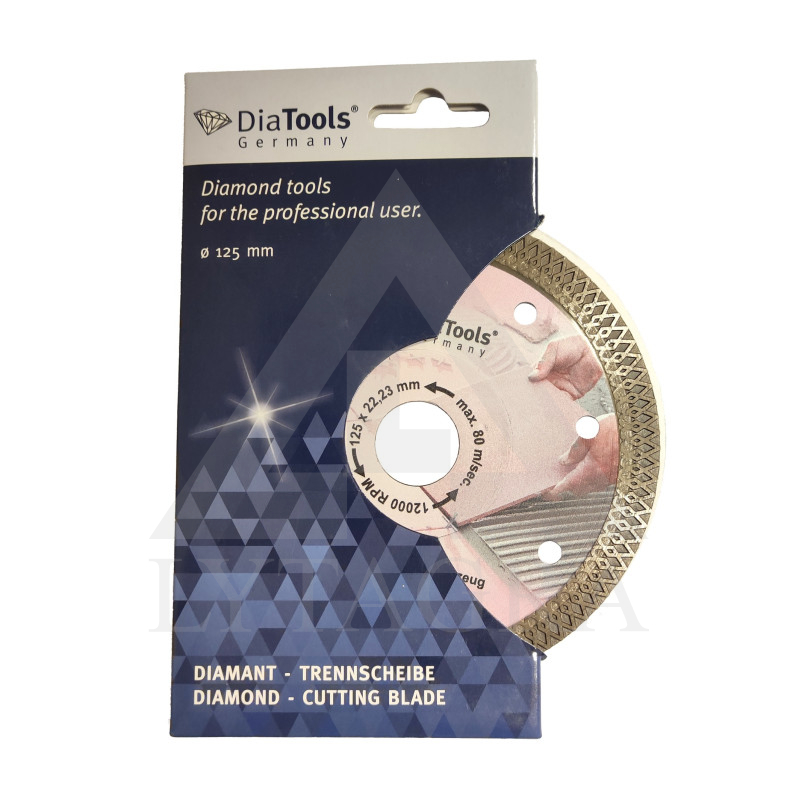 Diskas deimantinis 125x1.3x10x22.2 plytelėms