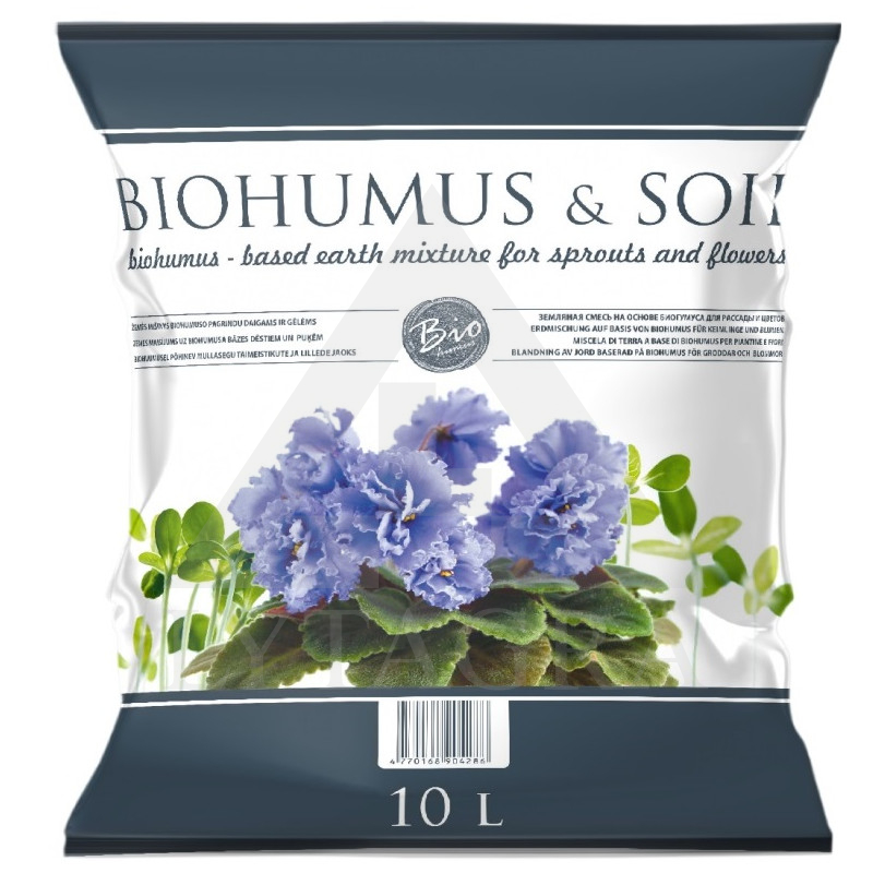 BIOHUMUSO MIŠINYS DAIGAMS IRGĖLĖMS 10LTR