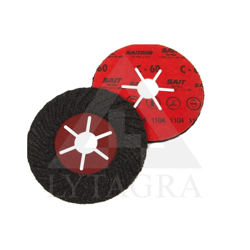 Diskas SAITRON C P80 115x22mm Sait
