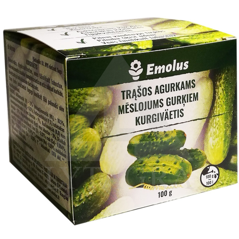 Agurkams trąšos NPK 17-7-21 100g
