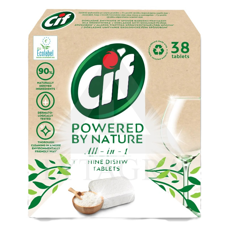 INDAPLOVIŲ TABLETĖA CIF 38 VNT.