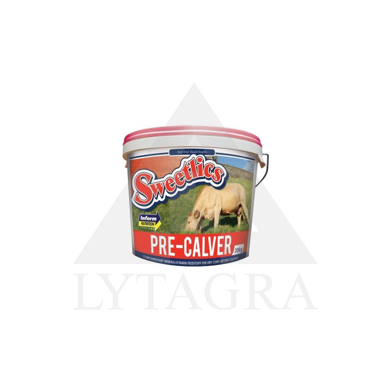 Laižalas karvėms Mervue Sweetlics Precalver 20 kg FP7092