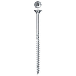 Medsraigčiai TORX 6,0x180 balti 100