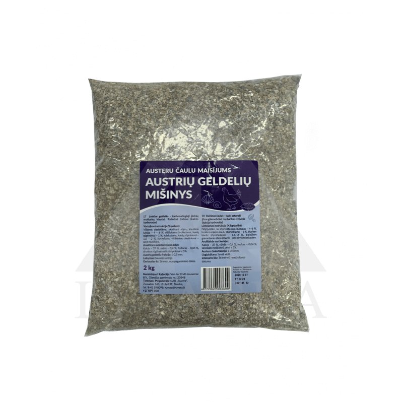 AUSTRIŲ GELD.MIŠINYS RAUD. 25KG