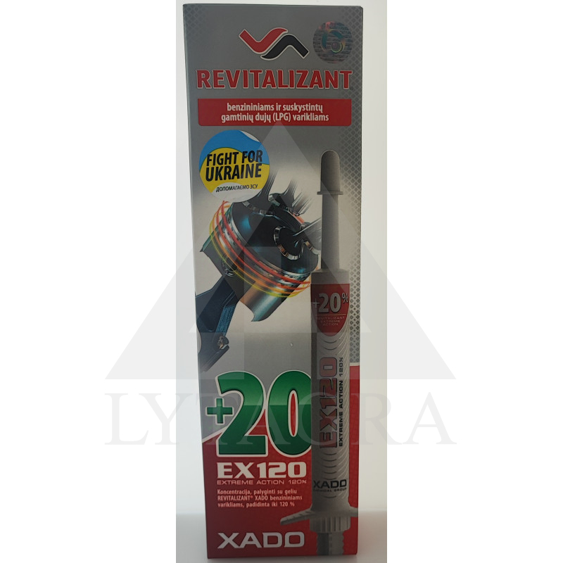 Revitalizantas EX120 benzininiams varikliams