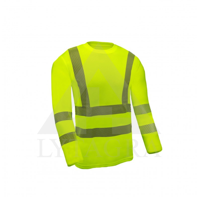 MARŠKINĖLIAI ILG. RANK. LIGHTGO PRINT GELTONI