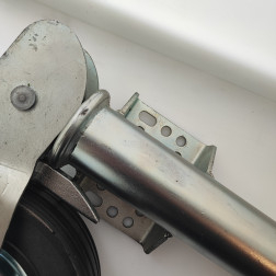 Atraminis priekabos ratukas 60 mm 220x65 mm lankstomas