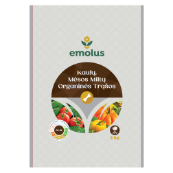 KAULŲ, MĖSOS MILTŲ ORGANINĖS TRĄŠOS 2 kg