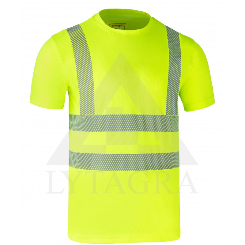 MARŠKINĖLIAI LIGHTGO PRINT GELTONI