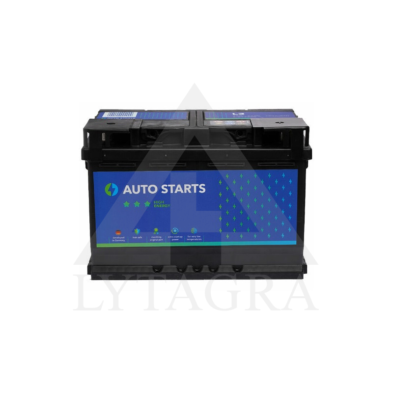 AKUMULIATORIUS 12V 77AH 780A HIGH ENERGY