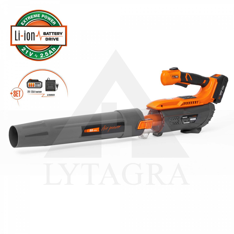 Akumuliatorinis lapų pūstuvas Daewoo DABL 5521Li SET