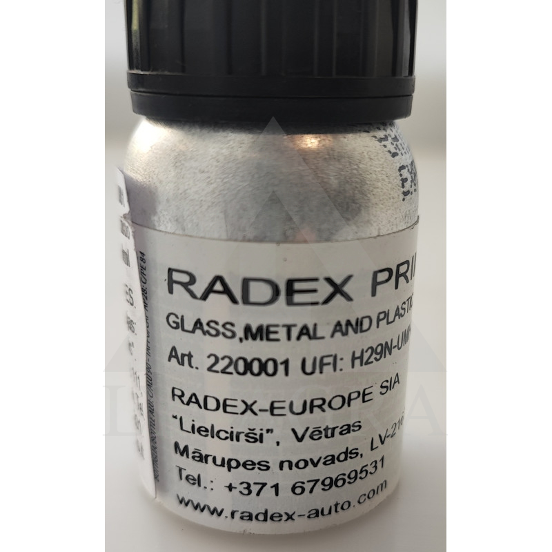 Gruntas stiklo klijams 30ml RADEX