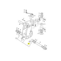 Įvorė 831/10299 JCB 55x60x40mm.