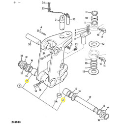 Įvorė 808/00385 JCB 60x70x62mm