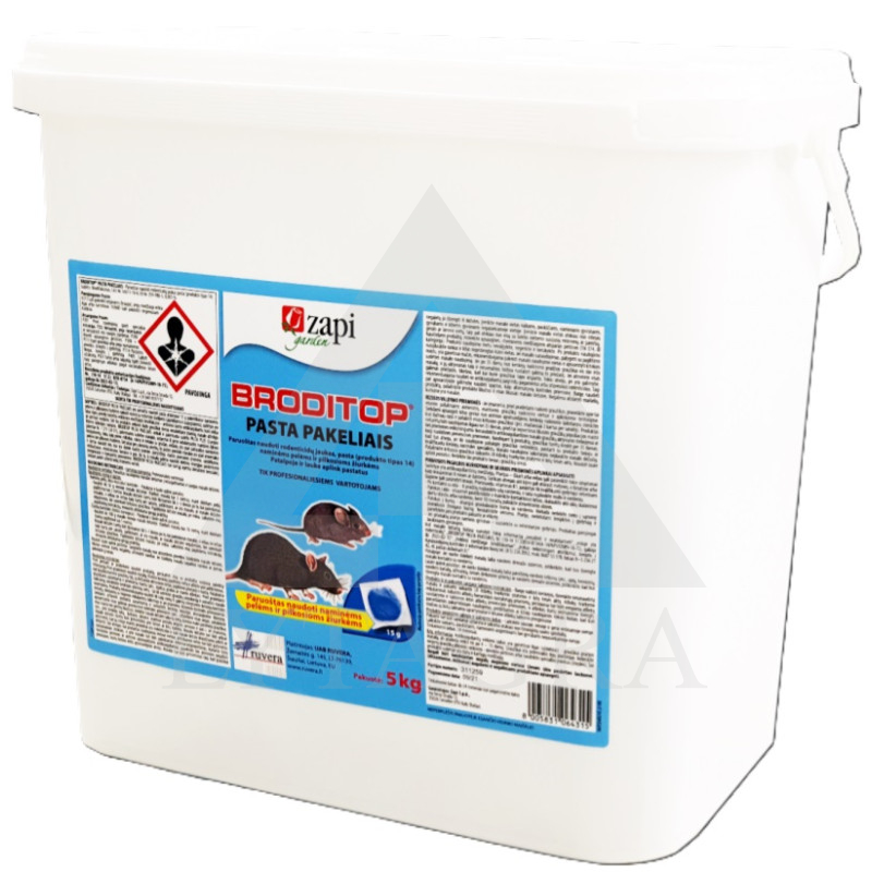 BRODITOP 5KG PAST.GRAUŽIKŲ NUODAI