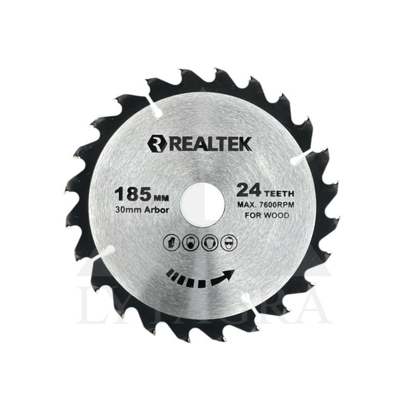 Pjovimo diskas medienai Realtek RT1853024 185x30x24T