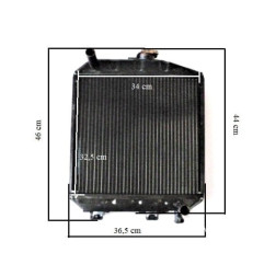 Kubota B1 serijos radiatorius