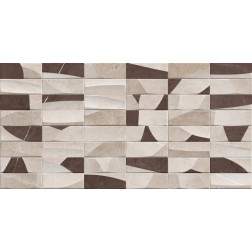 Glazūruotos keraminės sienų plytelės PIETRA CREMA DECOR , 30 x 60 cm , I rūšis