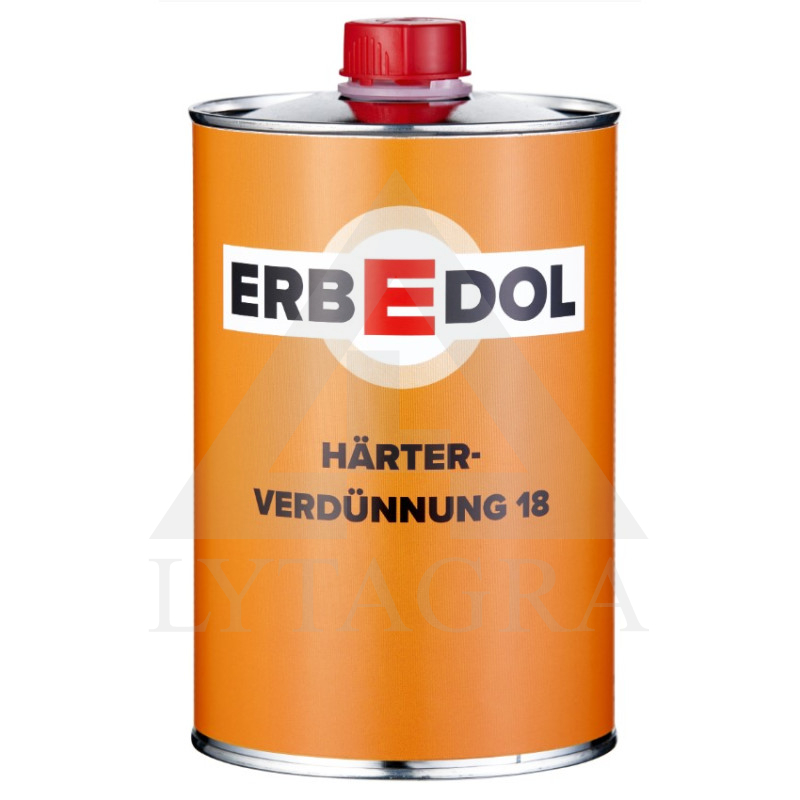 ERBEDOL Harter-Verdunnung 18 FARBLOS 1l dažų Kietiklis