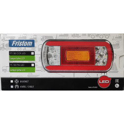 Žibintas LED Fristom FT-130 COF su num.apšvietimu 12/24V